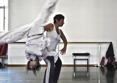 Elena Lin dance workshop in Tanzquartier Vienna